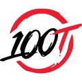 100 thieves sports logo